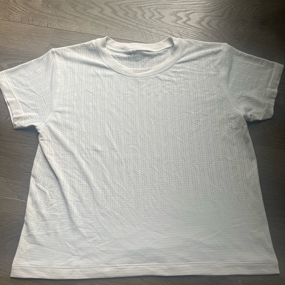 Lululemon Perforated Workout Shirt